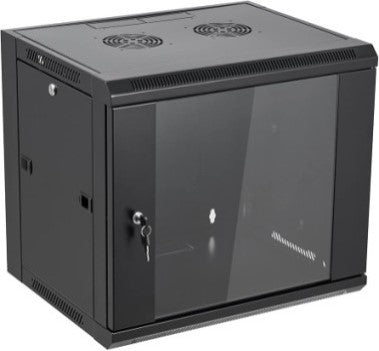 9U Network Rack (lockable)