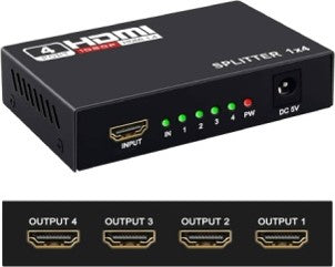 hdmi splitter (1 to 4)